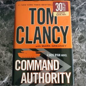 Command Authority (A Jack Ryan Novel) by Tom Clancy & Mark Greaney – Hardcover